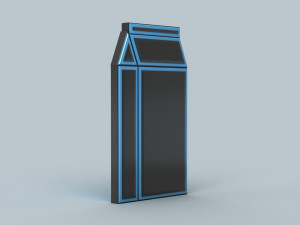 social media icons 3D Model