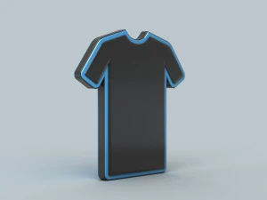 social media icons 3D Model