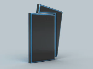 social media icons 3D Model
