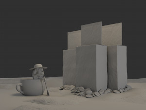 product coffee Model 3D