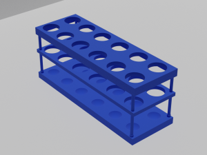 test-tubes Model 3D