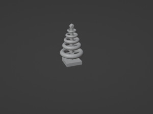 tesla coil 3D Model