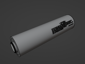 Li-ion Battery Modelo 3D