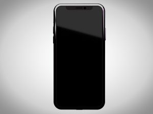 iphone x 3D मॉडल