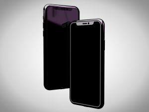 iphone x 3D मॉडल