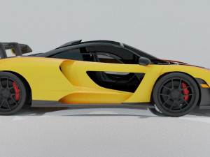 mclaren- senna 3D Model