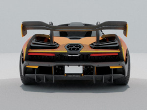 mclaren- senna 3D Model