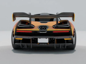 mclaren- senna 3D Model