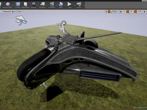 intergalactic spaceship 3D Model