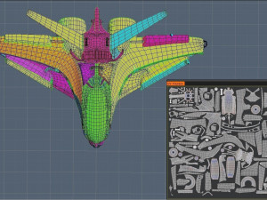 intergalactic spaceship Modèle 3D