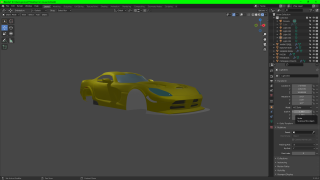 dodge viper developments 3D-Modell .c4d .max .obj .3ds .fbx .stl .blend 