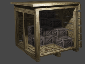 small canopy 3D 模型