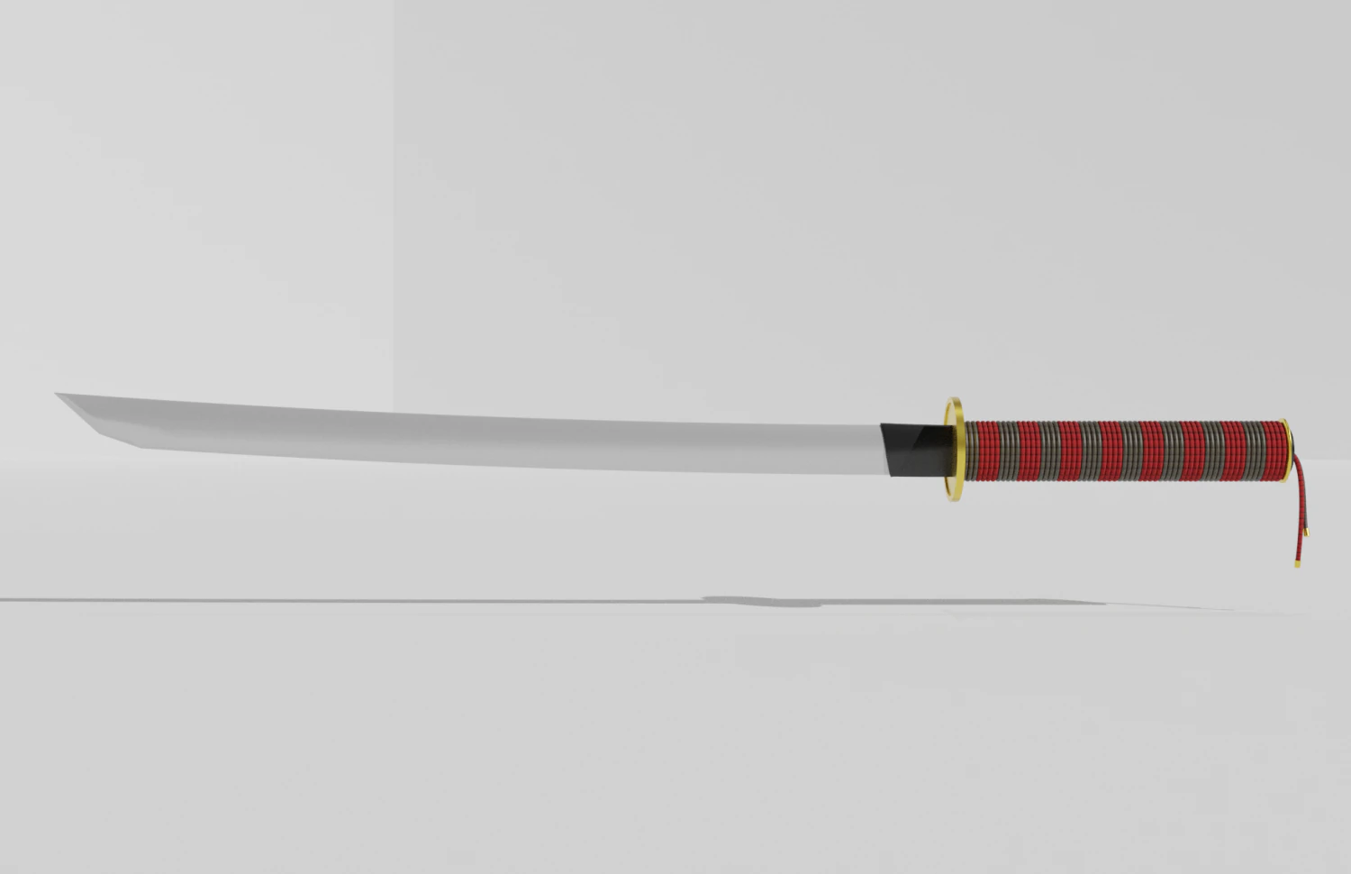 katana 3d 3D Model .c4d .max .obj .3ds .fbx .stl .blend 