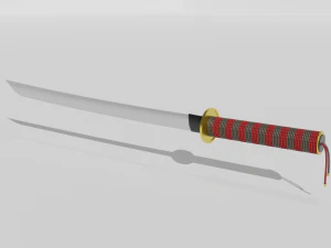 katana 3d 3D Model