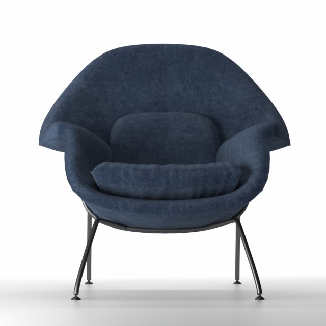 armchair 3Dモデル .c4d .max .obj .3ds .fbx .stl .blend 