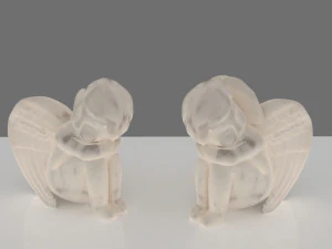天使像 3Dモデル