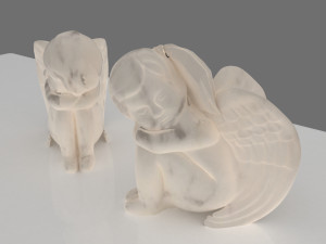 angel statue 3Dモデル