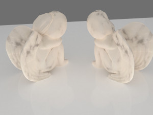 angel statue 3Dモデル