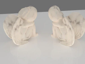 angel statue 3D Model