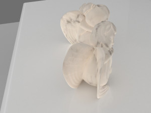 angel statue 3Dモデル