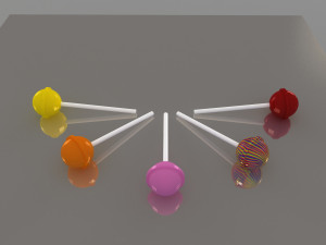 lollipop 3D 模型