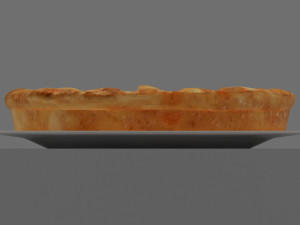 apple pie 3D Model