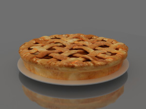 apple pie 3D Model