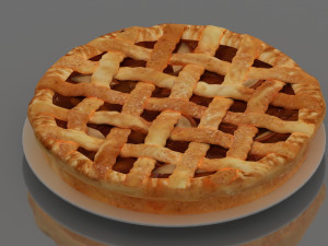 apple pie 3D Model