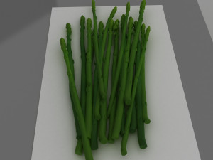 asparagus 3D 模型