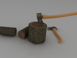 axe 3Dモデル