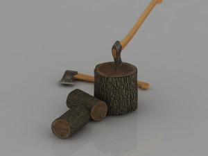 axe 3D 모델