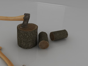 axe 3D 모델