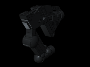 battlefield earth u-blaster 3D 打印模型