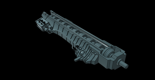 dishonored wristbow 3D Print Model .c4d .max .obj .3ds .fbx .stl .blend 