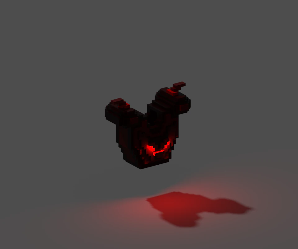 dragon chestplate dungeon 3D Model .c4d .max .obj .3ds .fbx .stl .blend 