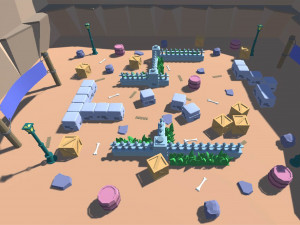 3d assets arena pack 3D Model