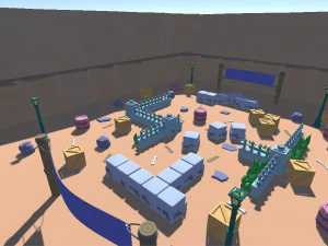 3d assets arena pack 3D Model