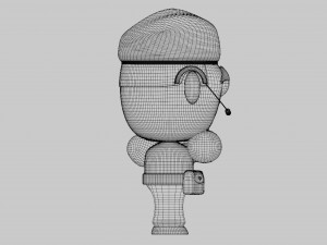 Soldier character Modelo 3D