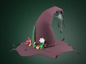 Magiczny kapelusz Model 3D