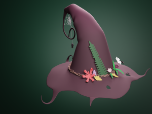Magic hat Modelo 3D