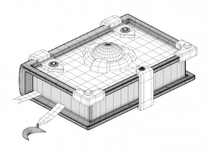 libro magico Modelo 3D