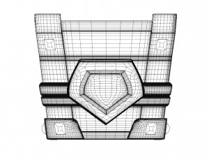Stylized chest Modelo 3D