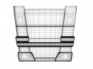 Stylized chest Modelo 3D