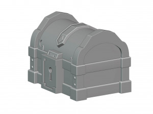 Stylized Chest box 3D 模型