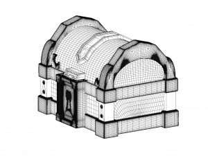 Stylized Chest box 3D 模型