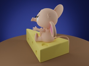 3D Cartoon character Jerry 3D मॉडल
