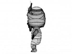 Cartoon character mummy 3D Модель