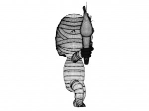 Cartoon character mummy 3D Модель