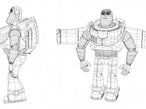 Buzz Lightyea 3D Model