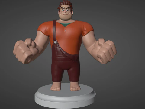 राल्फ 3D मॉडल